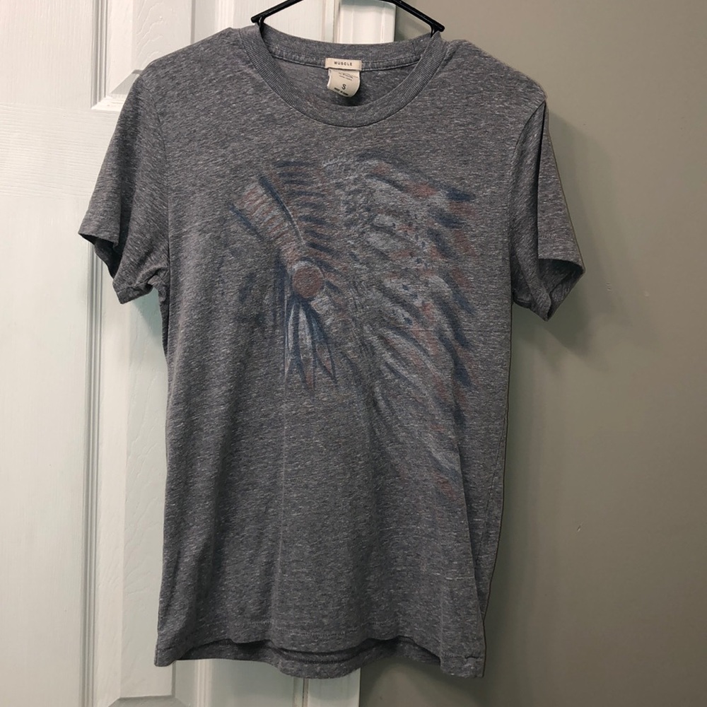 A&f Indian chief graphic tee